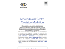 Tablet Screenshot of medvision.it