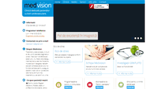 Desktop Screenshot of medvision.ro